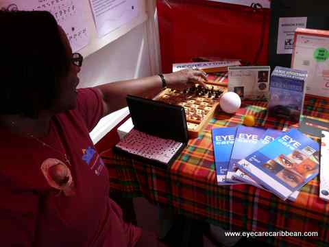 recreational items for blind and low vision persons